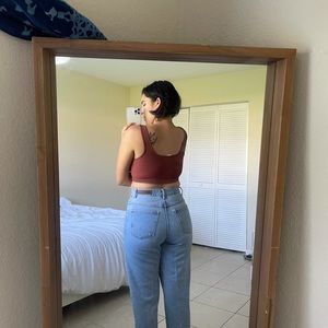 Vintage High Rise 100% cotton Bill Blass Jeans 8